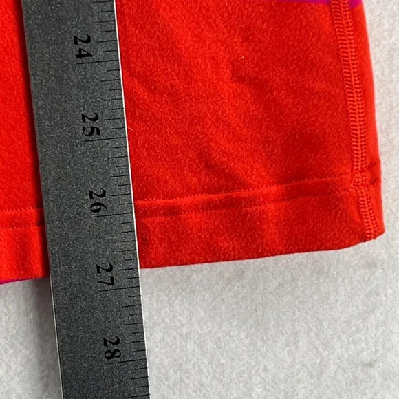 Lululemon Tank Top Womens Sz 6 Cool Racerback Striped Sleeveless Orange Purple - Picture 8 of 8